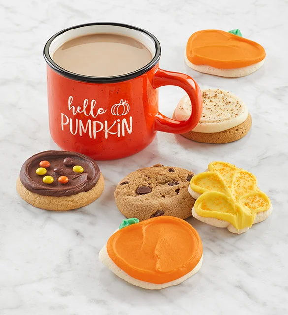 pumpkin spice Hello Pumpkin Fall Mug Gift