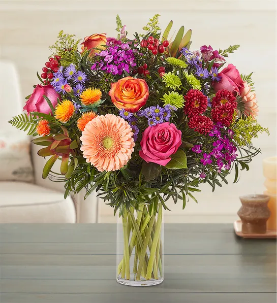 september birth flower Nature in Bloom Bouquet