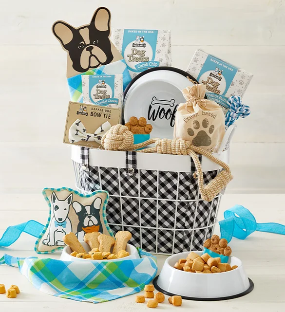 gifts for pets Welcome Home Gift Basket