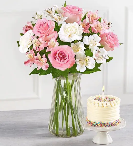 best friend birthday gifts Deliciously Decadent Cherished Blooms Time to Celebrate Birthday Cake