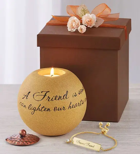 best friend birthday gifts Friendship Keepsake Candle