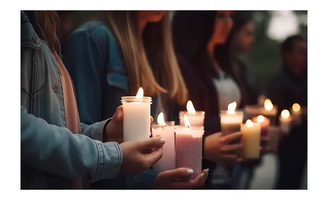 collective grief candles