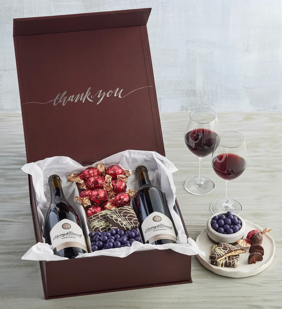 holiday gift guide Thank You Gift with Wine