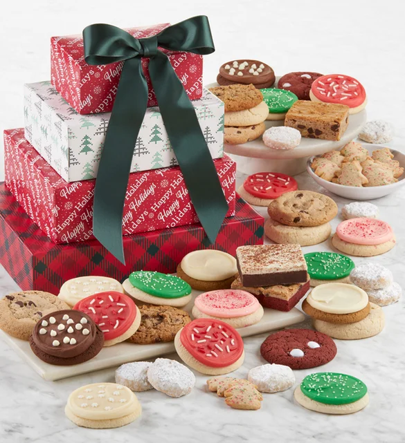 holiday gifts for employees Traditional Bakery Gift Tower