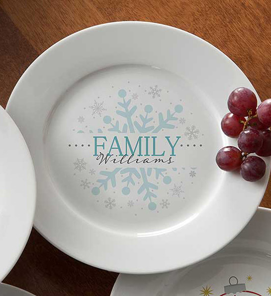 Christmas table design ideas Christmas Appetizer and Dessert Plate