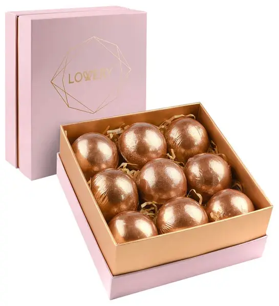 christmas gifts for teens Rose Gold Bath Bombs