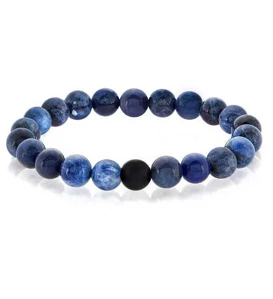 christmas gifts for teens Stone Bead Stretch Bracelet