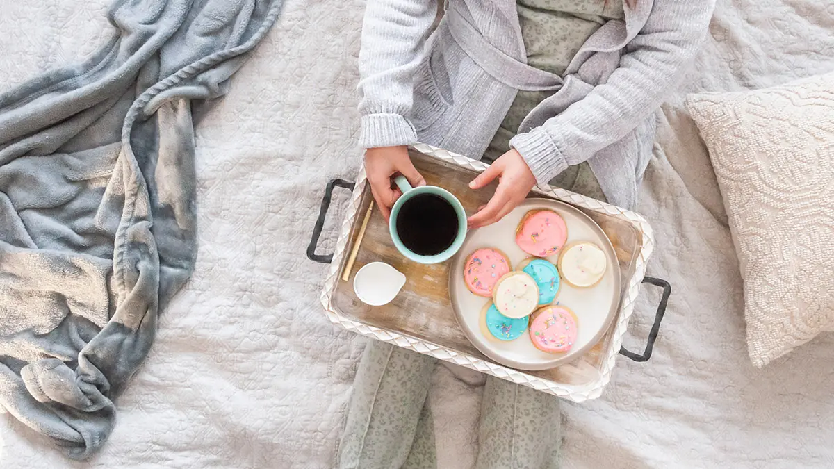 how are holidays created coffee and cookies