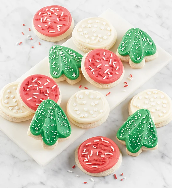 last minute gift ideas Holiday Cutout Cookies