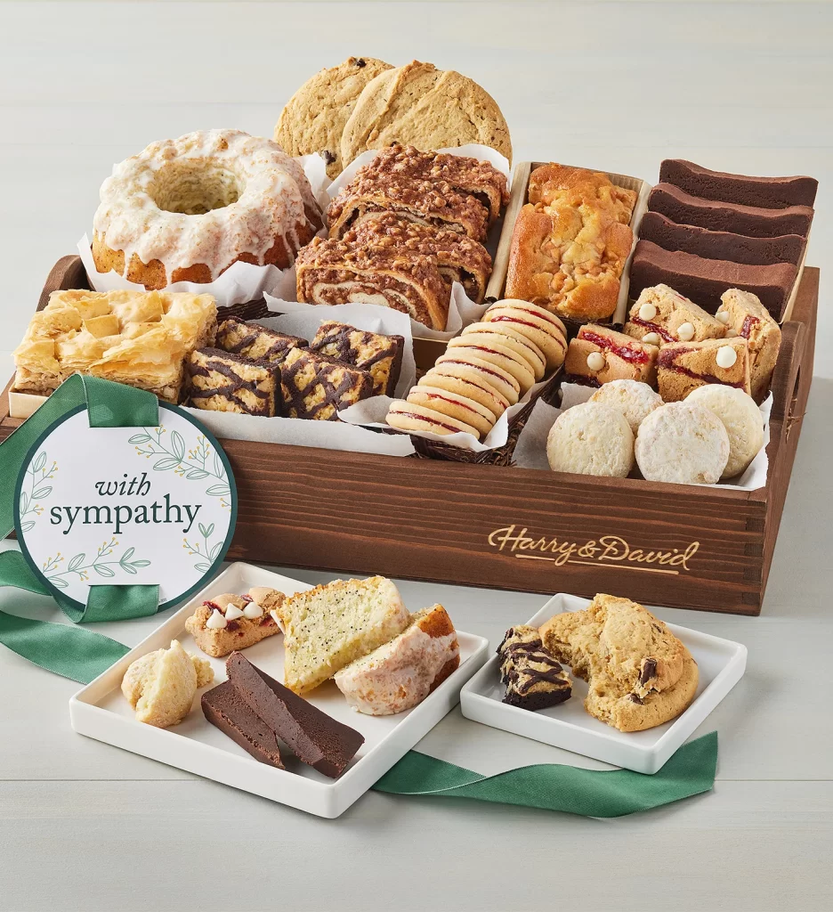 sympathy gift etiquette Sympathy Bakery Tray