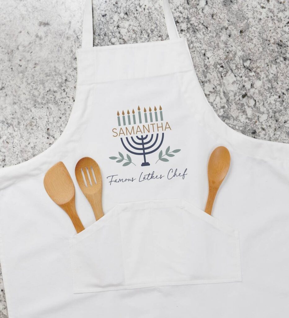 when is hanukkah Personalized Apron