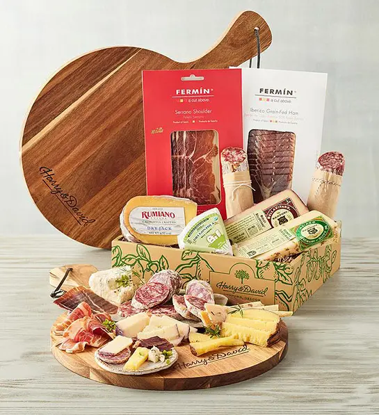 corporate gifting for the new year charcuterie and cheese collection