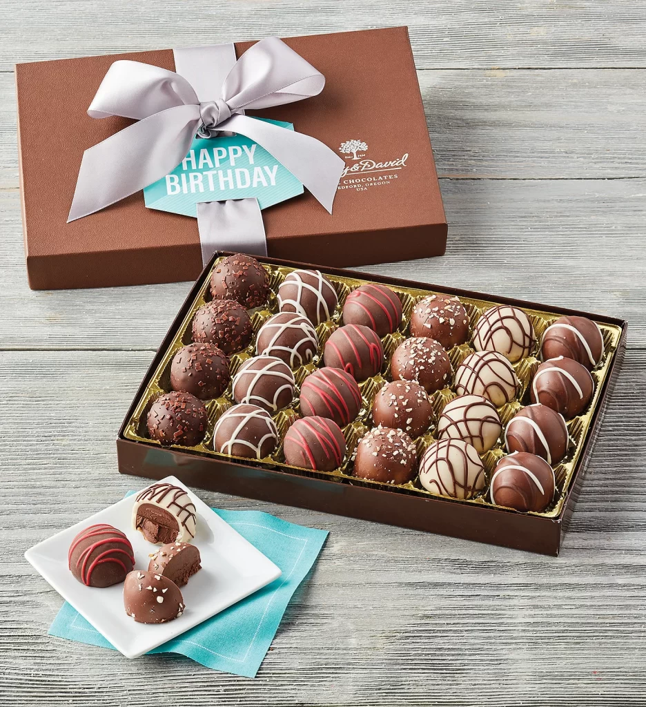 happy birthday mom quotes Birthday Truffle Gift Box