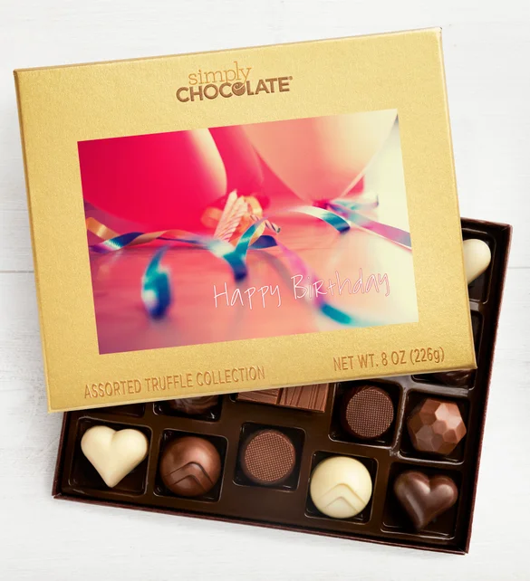 milestone birthdays Birthday Balloon pc Chocolate Box