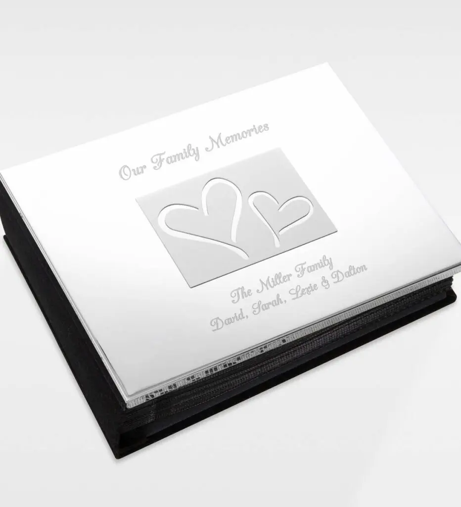 milestone birthdays Engraved Family Photo Album