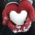 winter quotes snow heart