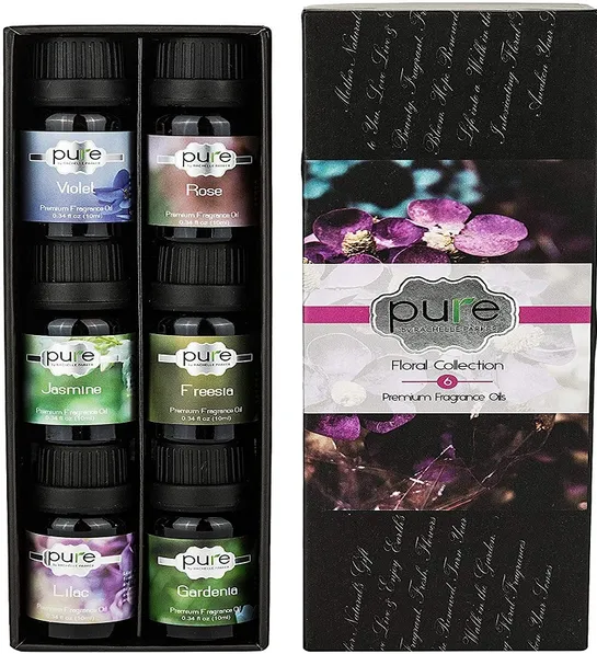 february birth flowers Essential Oils Gift Set