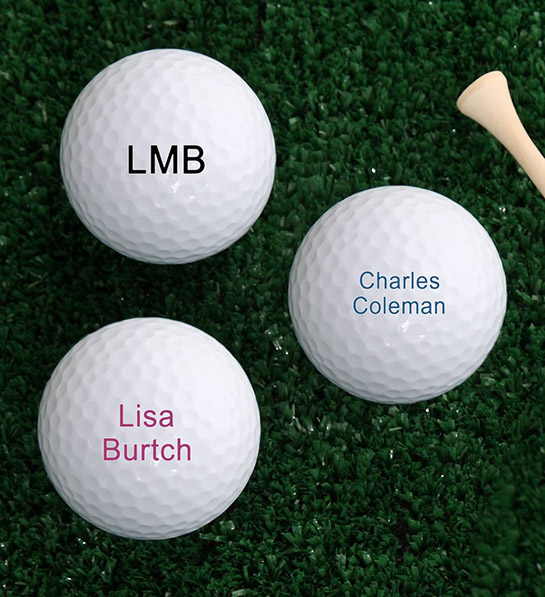 gifts for couples Personalized Golf Balls