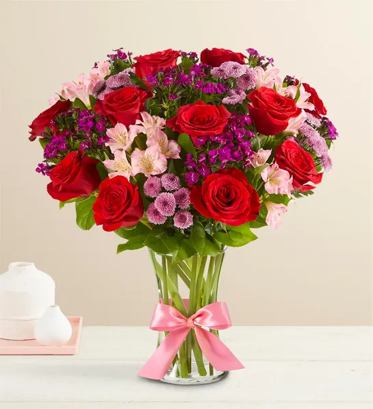 long distance valentine Sweetheart Romance Bouquet