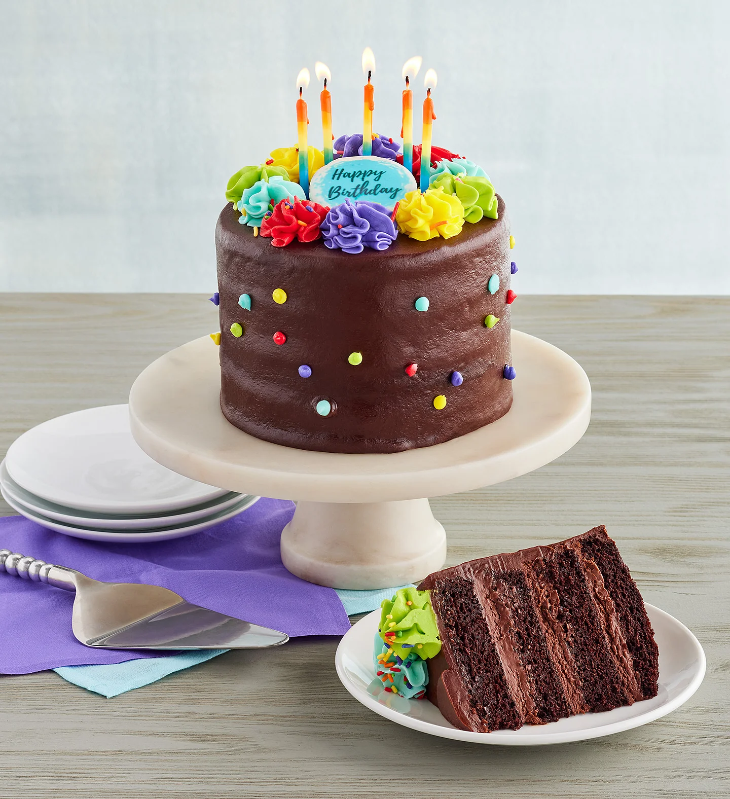 birthday traditions Birthday Celebration Chocolate Cake