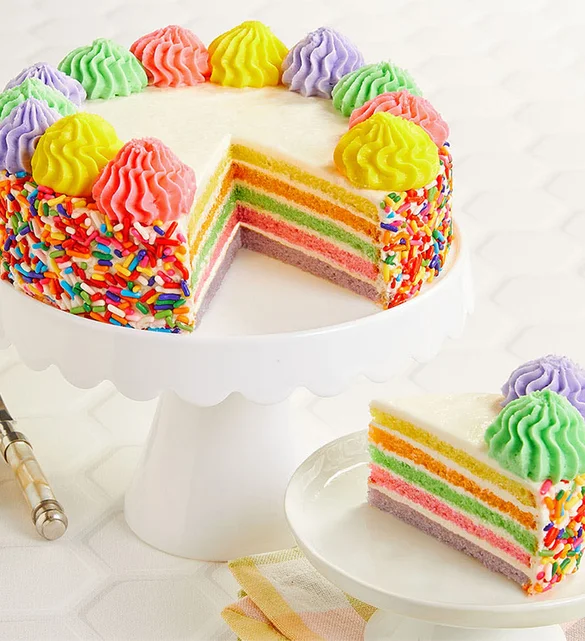 birthday traditions Rainbow Cake