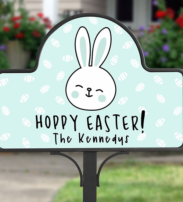 easter gift ideas for adults personalized easter garden sign