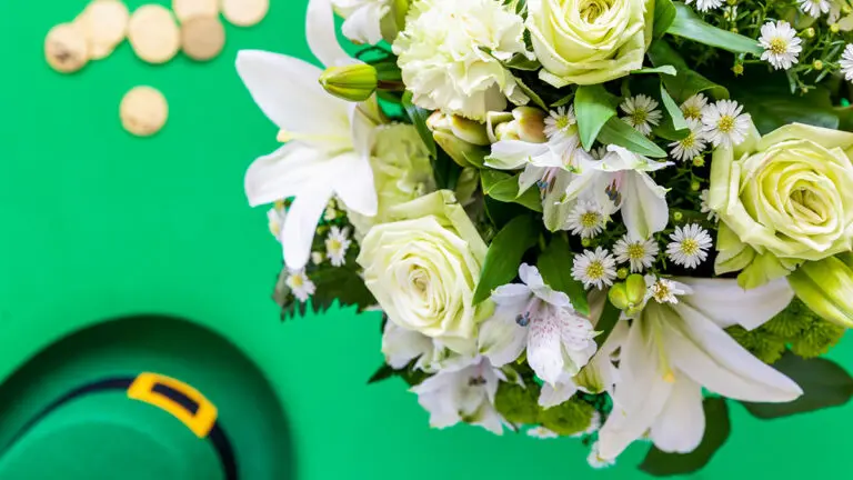 st patricks day quotes flowers hat coin
