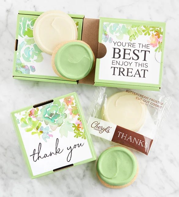 wedding favors cookie card