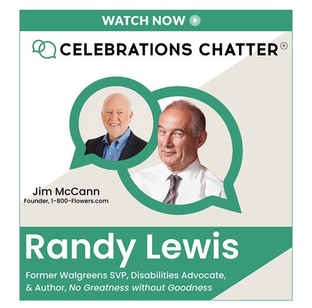 Celebrations Chatter graphic Randy Lewis