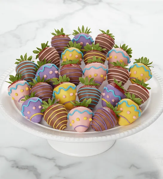 happy easter wishes Easter Egg Dipped Strawberries
