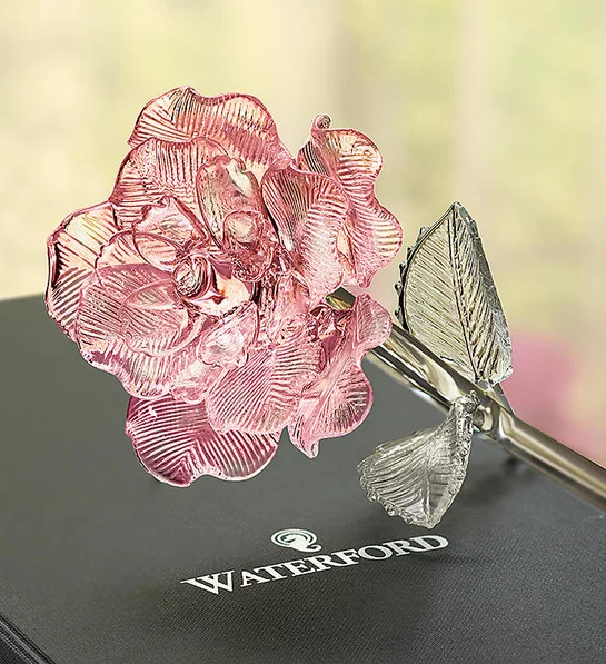 mothers day gift ideas Waterford Glass Rose