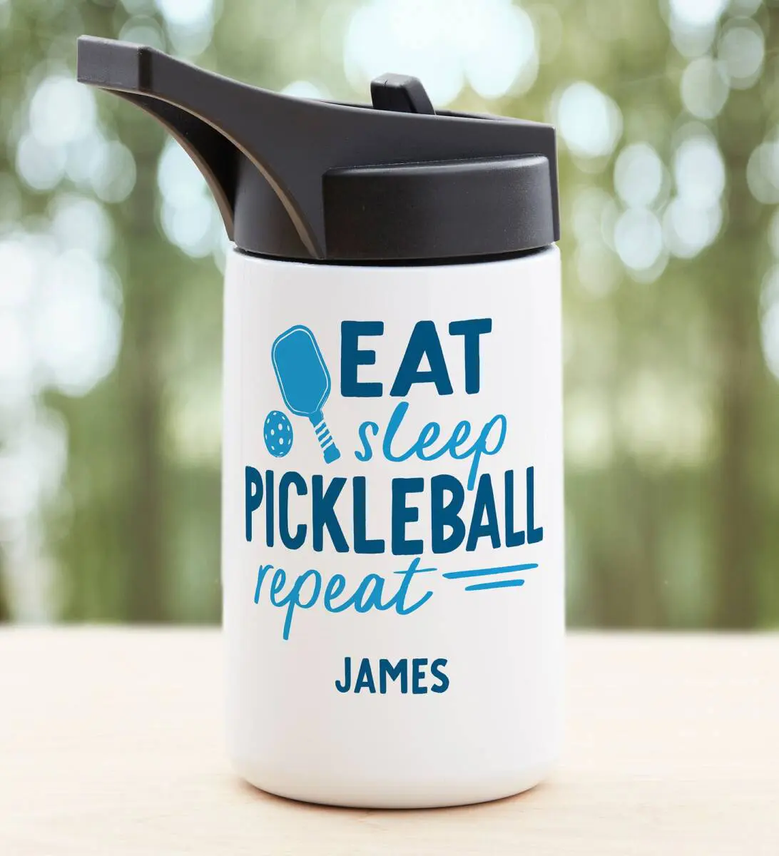 retirement gifts for women Personalized Pickleball Water Bottle