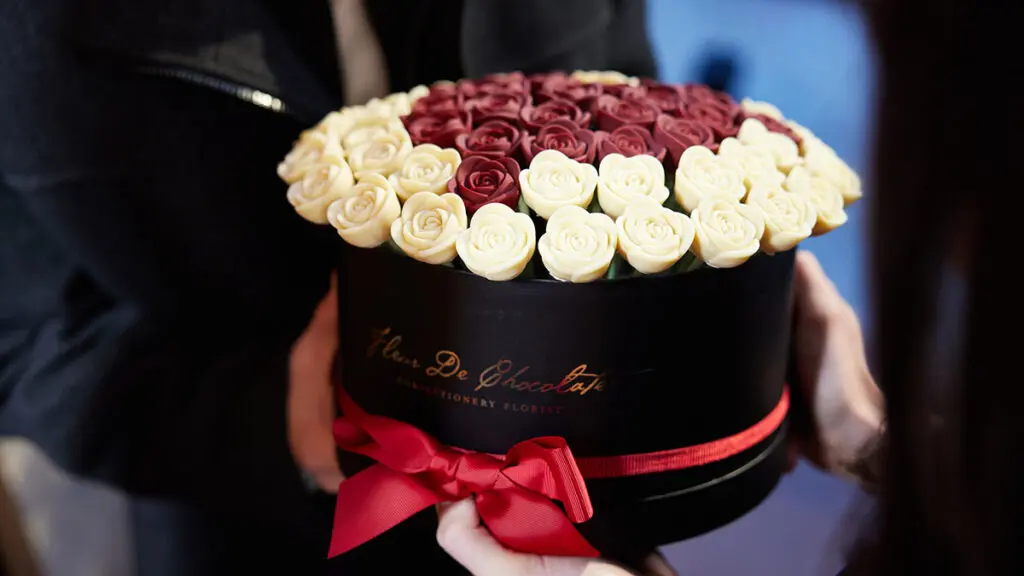 How the Chocolate Roses by Fleur de Chocolate Came to Be fleur de chocolate roses vday gift horizontal