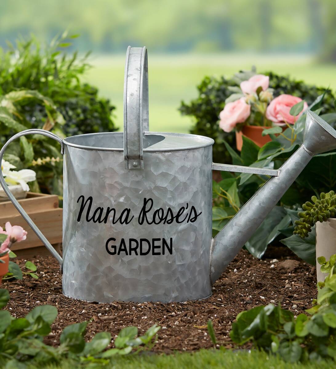 quotes about gardening Personalized Watering Can