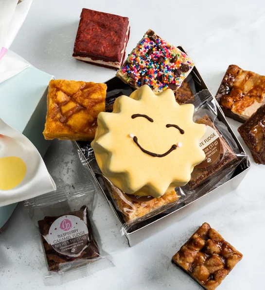 unique mothers day gift ideas You Are My Sunshine Brownie Box