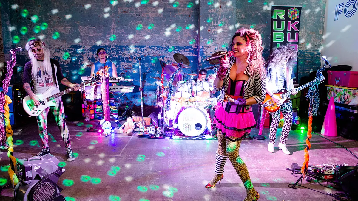 50th birthday ideas 80s cover band