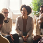 A support group focusing on mental health for specific communiti