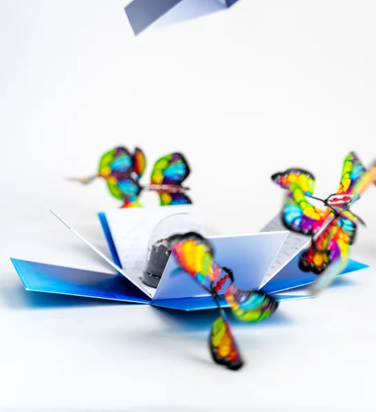 Thank You Gift Explosion Box With Cake