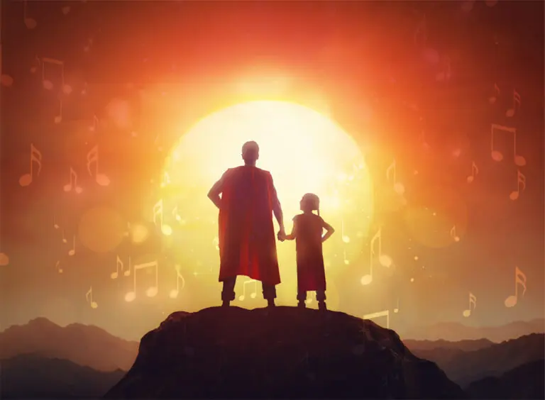 music fatherhood dad hero
